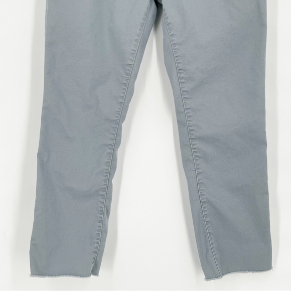 Prana Blue Gray Raw Hem Straight Leg Jeans Women’s Size 16 - Picture 4 of 10